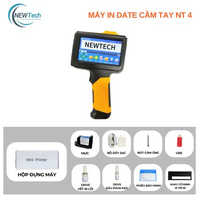 Trọn bộ sản phẩm máy in date NT-4