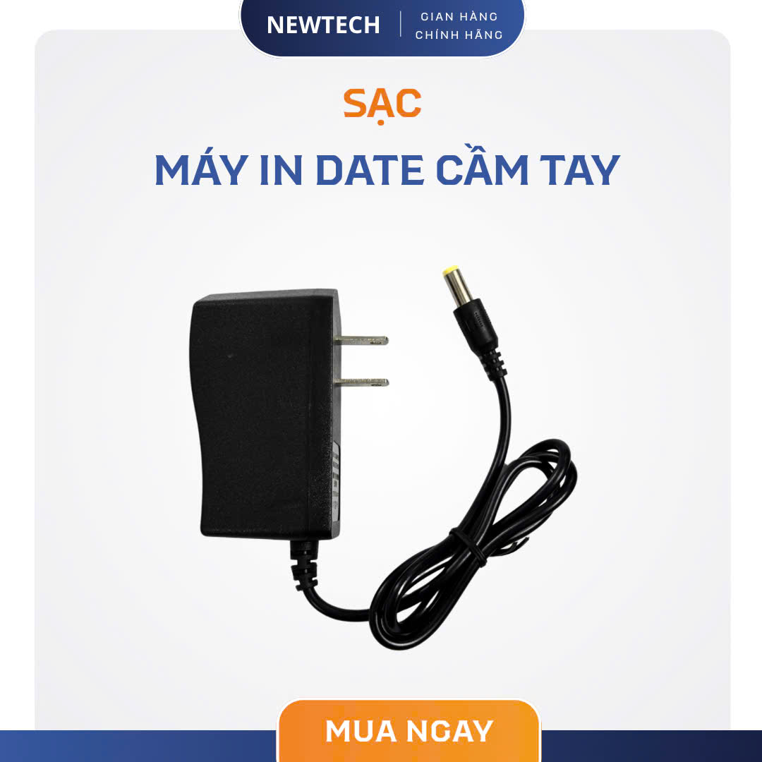 Sạc máy in date cầm tay