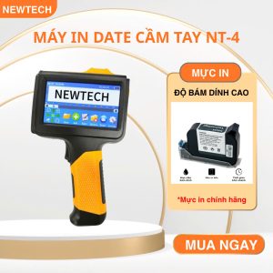Máy in date cầm tay NT-4 – In date, mã QR, mã vạch nhanh