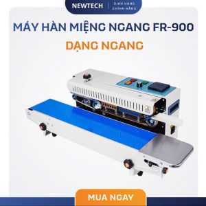 Máy Hàn Miệng Túi Liên Tục ngang FR-900 NEWTECH