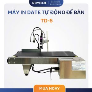 Máy in date tự động để bàn TD-06 | In rõ nét, nhanh, tiết kiệm