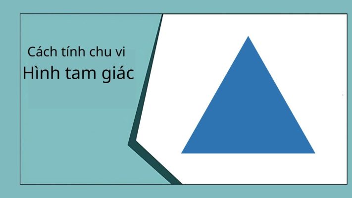 chu vi hình tam giác